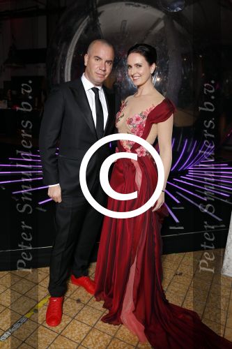 Amsterdam 28 november 2015 
Orange babies gala in Amsterdam.
Jeroen v Koningsbrugge met zijn vrouw Marie Claire Witlox