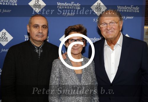 Amsterdam 23 november 2015 
Irene v d Laar stapt uit taxi.5 jaar nieuwe de la mar en 15 jaar de joop en Janine v d Ende foundation. Pierre Audi