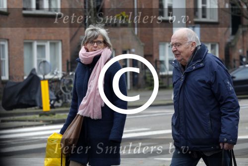 Amsterdam 27 november 2015
Rob v d Meeberg met zijn vrouw op straat