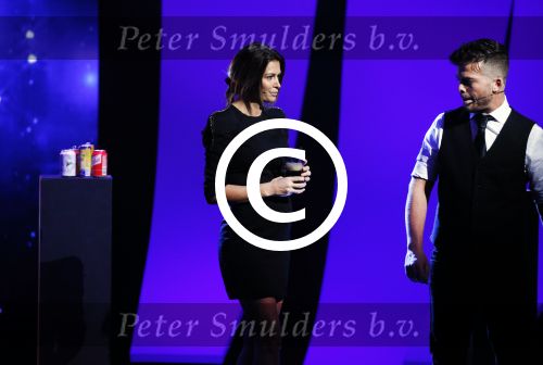 Aalsmeer 20 november 2015
Sabia Boulahrouz zwanger in het programma Mindmasters van SBS6