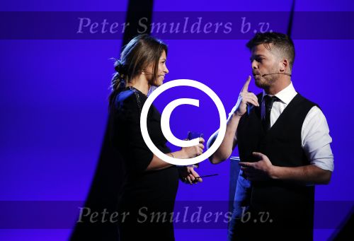 Aalsmeer 20 november 2015
Sabia Boulahrouz zwanger in het programma Mindmasters van SBS6