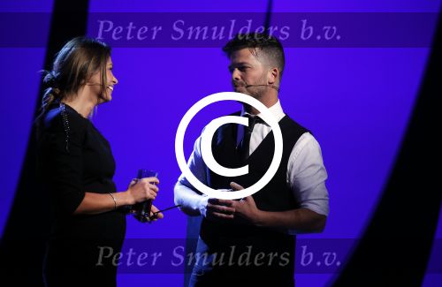 Aalsmeer 20 november 2015
Sabia Boulahrouz zwanger in het programma Mindmasters van SBS6