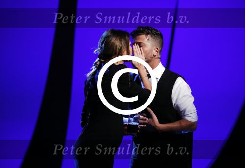 Aalsmeer 20 november 2015
Sabia Boulahrouz zwanger in het programma Mindmasters van SBS6