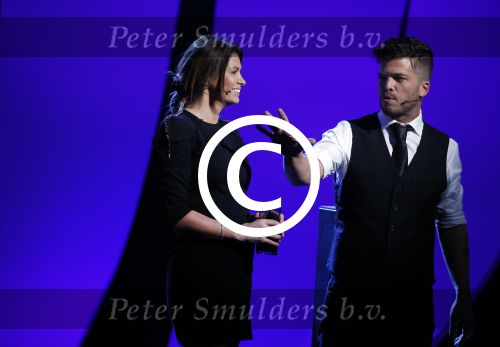 Aalsmeer 20 november 2015
Sabia Boulahrouz zwanger in het programma Mindmasters van SBS6