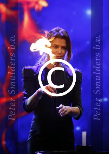 Aalsmeer 20 november 2015
Sabia Boulahrouz zwanger in het programma Mindmasters van SBS6