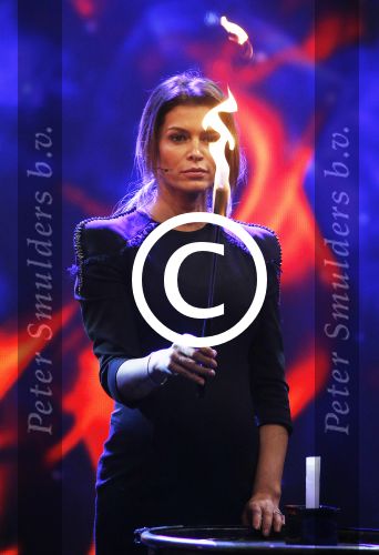Aalsmeer 20 november 2015
Sabia Boulahrouz zwanger in het programma Mindmasters van SBS6