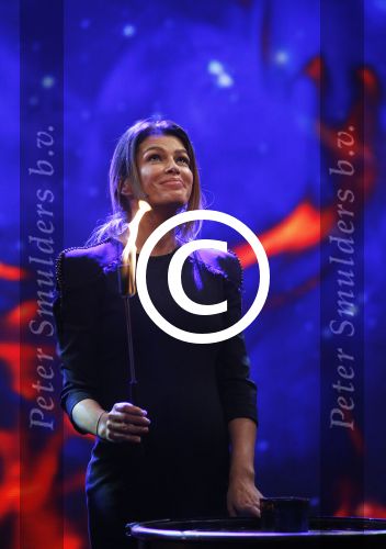 Aalsmeer 20 november 2015
Sabia Boulahrouz zwanger in het programma Mindmasters van SBS6