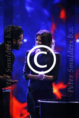 Aalsmeer 20 november 2015
Sabia Boulahrouz zwanger in het programma Mindmasters van SBS6