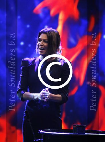Aalsmeer 20 november 2015
Sabia Boulahrouz zwanger in het programma Mindmasters van SBS6