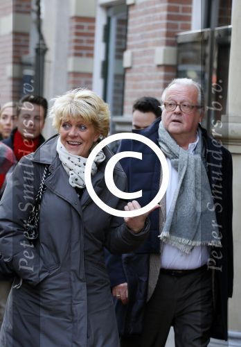 Amsterdam 23 november 2015 
Irene v d Laar stapt uit taxi.5 jaar nieuwe de la mar en 15 jaar de joop en Janine v d Ende foundation. Simone Kleinsma met Guus Verstraete