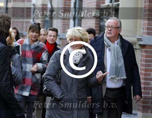 Amsterdam 23 november 2015 
Irene v d Laar stapt uit taxi.5 jaar nieuwe de la mar en 15 jaar de joop en Janine v d Ende foundation. Simone Kleinsma met Guus Verstraete