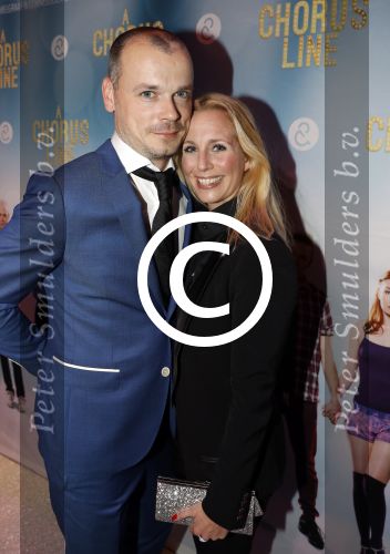 Zaandam 21 november 2016
Premiere a Chorus Line in het zaantheater. Alexandra Alphenaar  met vriend