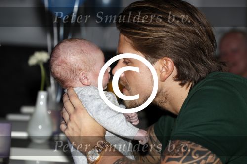 Den Haag 27 november 2016
Babyshower van Andre Hazes Jr. Natuurlijk zijn zijn vader Andre en moeder Monique aanwezig.