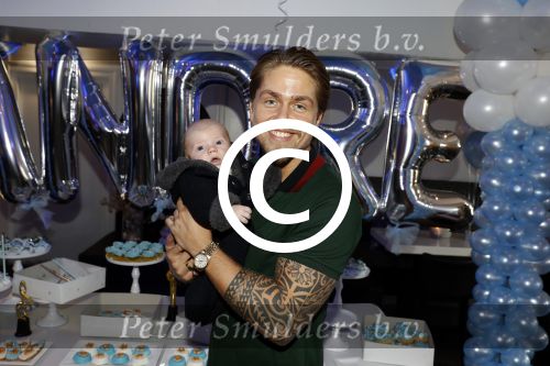 Den Haag 27 november 2016
Babyshower van Andre Hazes Jr. Natuurlijk zijn zijn vader Andre en moeder Monique aanwezig.