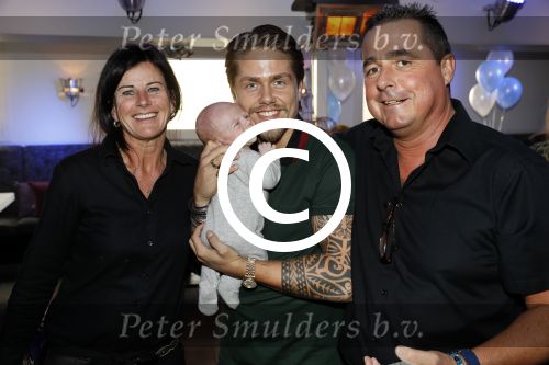 Den Haag 27 november 2016
Babyshower van Andre Hazes Jr. Natuurlijk zijn zijn vader Andre en moeder Monique aanwezig.
