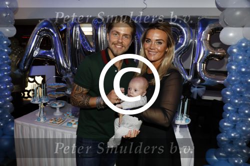 Den Haag 27 november 2016
Babyshower van Andre Hazes Jr. Natuurlijk zijn zijn vader Andre en moeder Monique aanwezig.