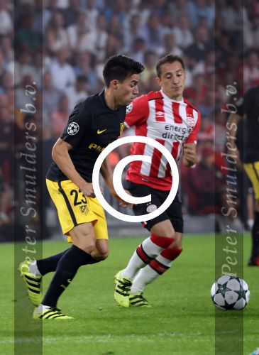 Eindhoven, 13 September 2016
PSV-Atletico Madrid, eindstand 0-1 
Eerste wedstrijd voorronde CL Seizoen 2016-2017
Andres Guardado