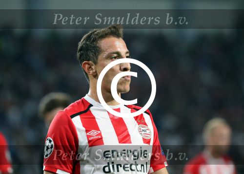 Eindhoven, 13 September 2016
PSV-Atletico Madrid, eindstand 0-1 
Eerste wedstrijd voorronde CL Seizoen 2016-2017
Andres Guardado