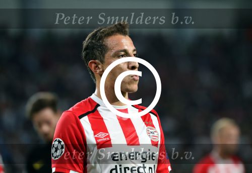 Eindhoven, 13 September 2016
PSV-Atletico Madrid, eindstand 0-1 
Eerste wedstrijd voorronde CL Seizoen 2016-2017
Andres Guardado