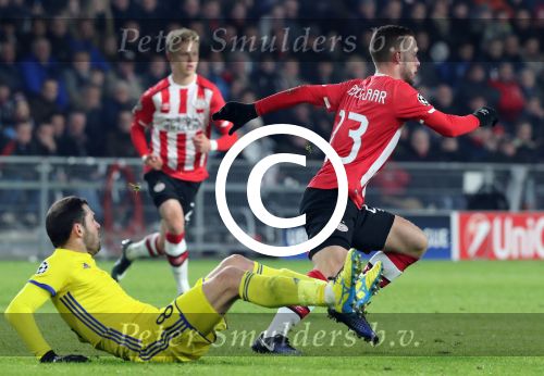 Eindhoven, 6 December 2016 Laatse groepswedstrijd in de Champions League Seizoen 2016/2017 PSV-FC Rostov, eindstand 0-0 en uitschakeling voor het gehele Europese Voetbal.
Bart Ramselaar