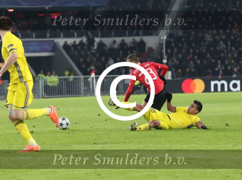 Eindhoven, 6 December 2016 Laatse groepswedstrijd in de Champions League Seizoen 2016/2017 PSV-FC Rostov, eindstand 0-0 en uitschakeling voor het gehele Europese Voetbal.
Bart Ramselaar