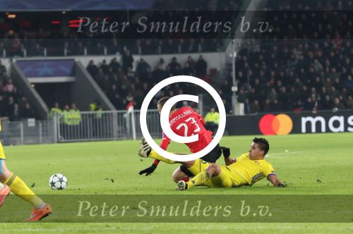 Eindhoven, 6 December 2016 Laatse groepswedstrijd in de Champions League Seizoen 2016/2017 PSV-FC Rostov, eindstand 0-0 en uitschakeling voor het gehele Europese Voetbal.
Bart Ramselaar