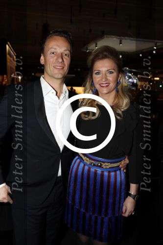 Amsterdam 8 december 2016
15e luxury fair in de RAI. Bernhard ten Brinke met vrouw