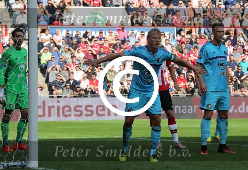 Eindhoven, 18 September 2016 PSV-Feyenoord, eindstand 0-1 Kompetitie Seizoen 2016/2017