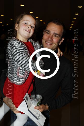 Amsterdam 26 november 2016
20 jaar studio 100 in het ziggodome met oa K3. Edgar Wurfbain met dochter