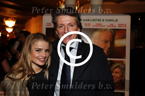 Amsterdam 14 november 2016
Premiere de zevende hemel in theater Carre. Erik de Zwart met dochter
