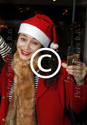 Amsterdam 17 december 2016 
Opening winkel Nynke Wynia door vriendin Micky Hoogendijk. Esmee de la Bretonniere
