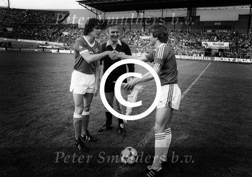 Amsterdam, 28 Mei 1981
KNVB Beker Finale AJAX-AZ 67 eindstand 1-3
Frank Arnesen Jan Peters Gerard Geurds