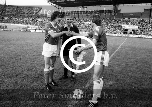 Amsterdam, 28 Mei 1981
KNVB Beker Finale AJAX-AZ 67 eindstand 1-3
Frank Arnesen Jan Peters Gerard Geurds
