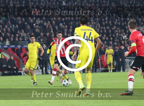 Eindhoven, 6 December 2016 Laatse groepswedstrijd in de Champions League Seizoen 2016/2017 PSV-FC Rostov, eindstand 0-0 en uitschakeling voor het gehele Europese Voetbal.