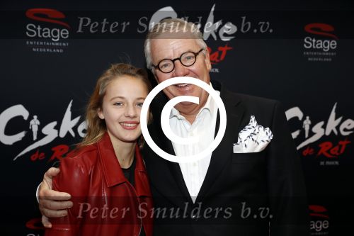 Amsterdam 20 november 2016
Premiere Ciske de Rat in het nieuwe de la mar theater. Guido Maas met dochter
