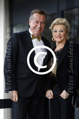 Den Haag 12 december 2016
Society lunch in crown plaza hotel. 
Hanny Veerkamp met man Ton Veerkamp
