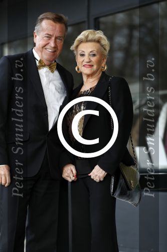 Den Haag 12 december 2016
Society lunch in crown plaza hotel. 
Hanny Veerkamp met man Ton Veerkamp
