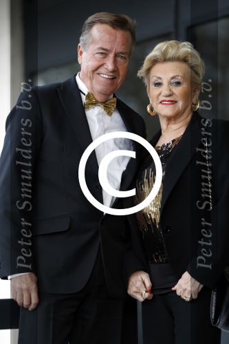 Den Haag 12 december 2016
Society lunch in crown plaza hotel. 
Hanny Veerkamp met man Ton Veerkamp