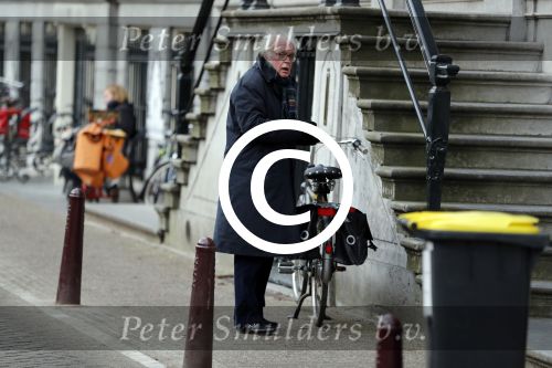 Amsterdam 8 december 2016
Henk Spaan op de fiets in Amsterdam