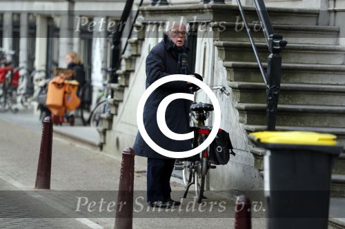 Amsterdam 8 december 2016
Henk Spaan op de fiets in Amsterdam