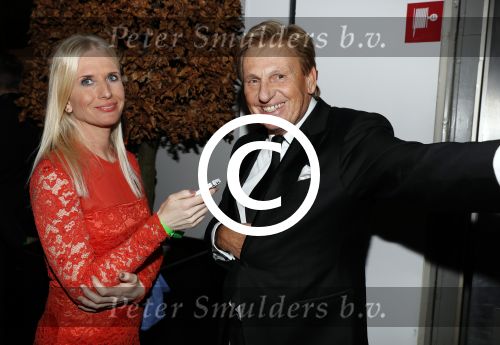 Amsterdam 8 december 2016
15e luxury fair in de RAI. 
Henny Huisman met Annette de Vries