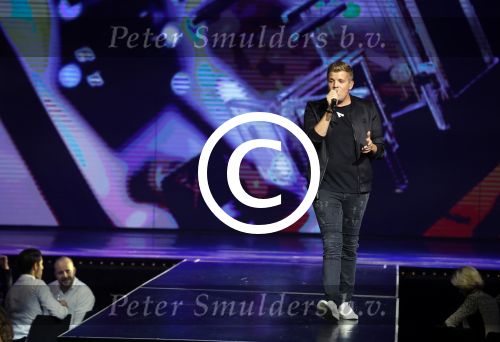 Hilversum 26 september 2016
Finale miss Nederland verkiezing in studio 21. Kim Kotter en Viktor Brand presenteren het. jaap reesema
