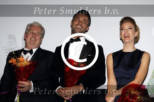 Amsterdam 14 november 2016
Premiere de zevende hemel in theater Carre. Thomas Acda Jan Kooijman en Noortje Herlaar
