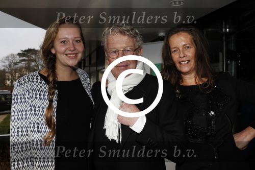 Den Haag 12 december 2016
Society lunch in crown plaza hotel. jan des Bouvrie met dochter Nicole en kleindochter