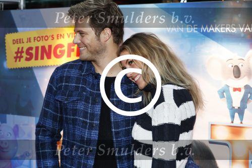 Amsterdam 10 december 2016
Premiere Sing in pathe arena. Tim Douwsma en Jessie Jazz Vuijk