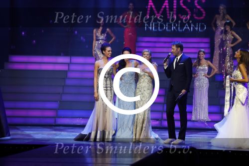 Hilversum 26 september 2016
Finale miss Nederland verkiezing in studio 21. Kim Kotter en Viktor Brand presenteren het. Jessie Jazz Vuijk