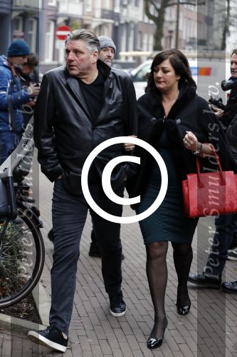 Amsterdam 15 december 2016
Herdenkingsdienst voor Joop Braakhekke in de Vondelkerk. Jonnie en Therese Boer