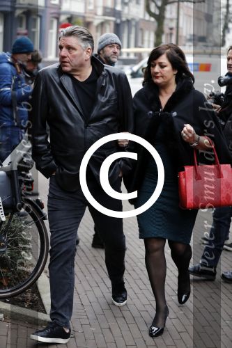 Amsterdam 15 december 2016
Herdenkingsdienst voor Joop Braakhekke in de Vondelkerk. Jonnie en Therese Boer