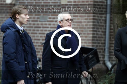 Amsterdam 15 december 2016
Herdenkingsdienst voor Joop Braakhekke in de Vondelkerk. partner Wim