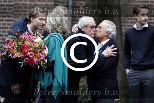 Amsterdam 15 december 2016
Herdenkingsdienst voor Joop Braakhekke in de Vondelkerk. partner Wim